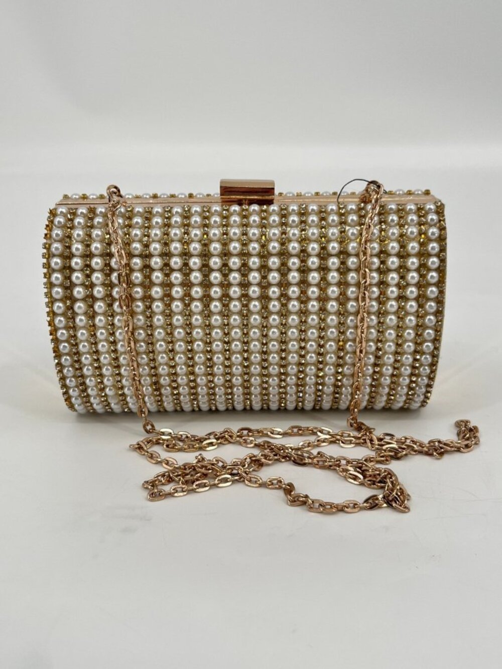 I.n.c. International Randdi Imitation Pearl Mini Crossbody Clutch - Damaged